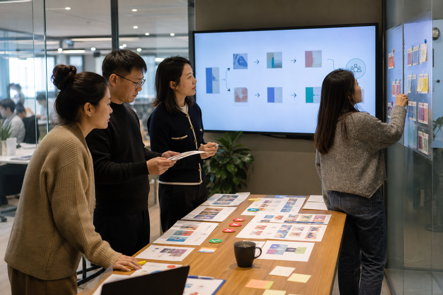 品牌、合规与数据团队共同复核内容版本并更新市场学习卡